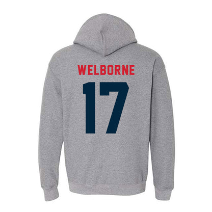Howard - NCAA Men's Soccer : Rayce Welborne - Hooded Sweatshirt-1