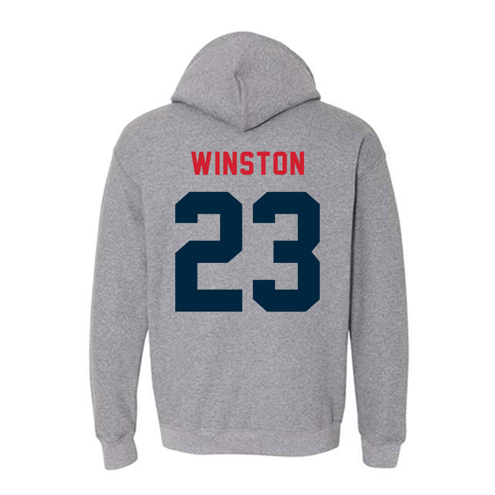 Howard - NCAA Men's Soccer : Jonathan Winston - Hooded Sweatshirt-1