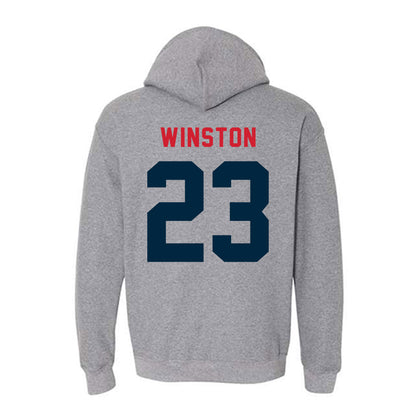 Howard - NCAA Men's Soccer : Jonathan Winston - Hooded Sweatshirt-1