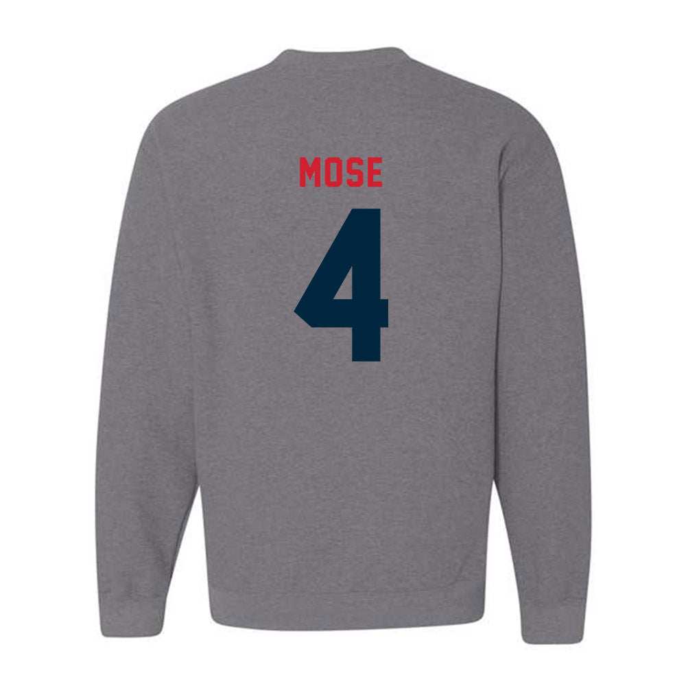 Howard - NCAA Men's Soccer : Donovan Mose - Crewneck Sweatshirt-1