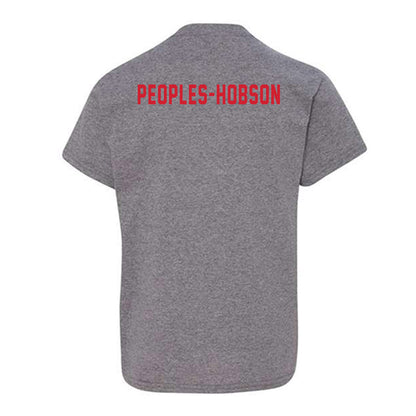 Howard - NCAA Men's Swimming & Diving : Vaughn Peoples-Hobson - Youth T-Shirt-1