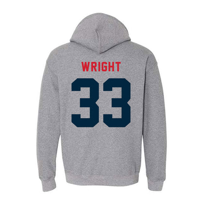 Howard - NCAA Women's Volleyball : Kennedi Wright - Hooded Sweatshirt-1