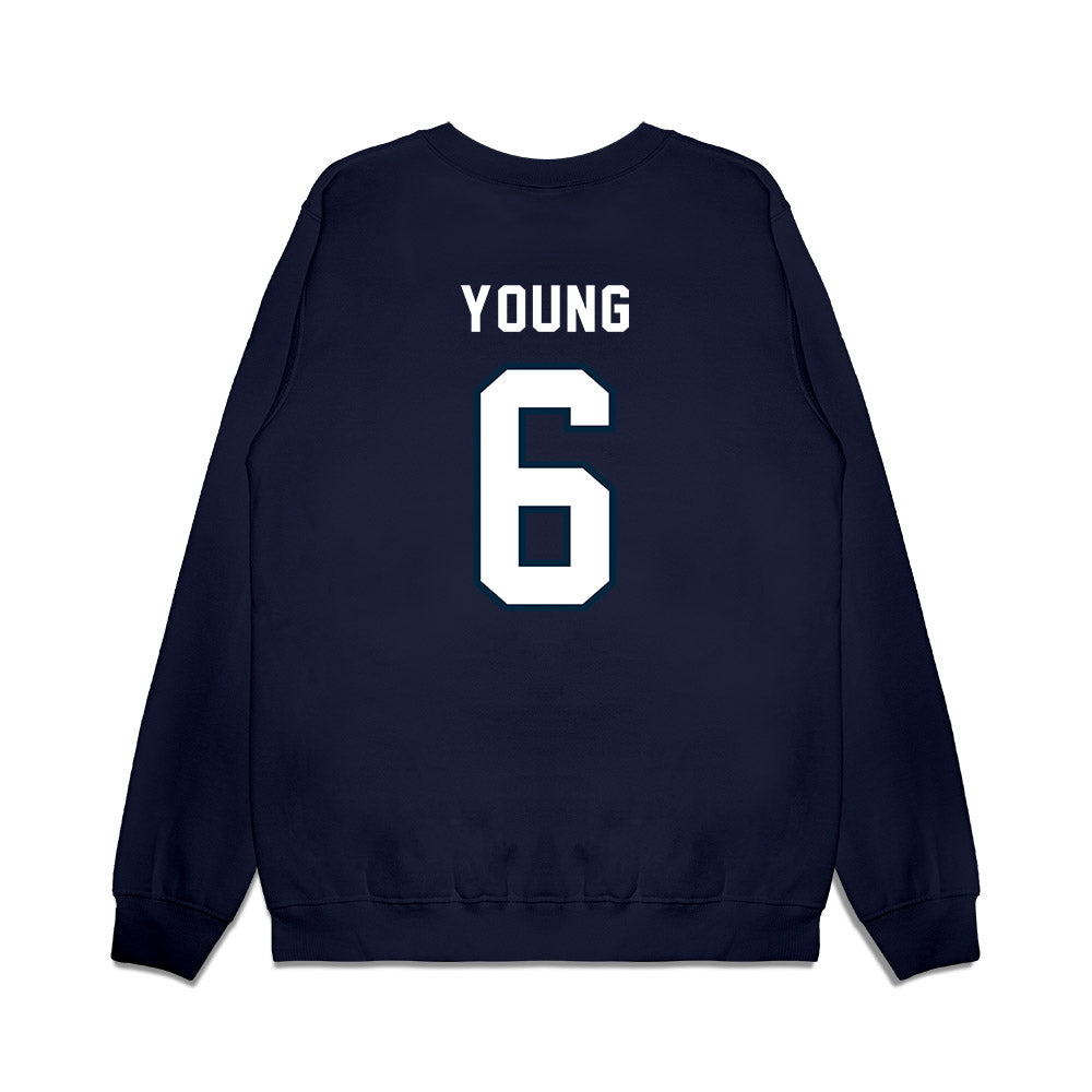 Howard - NCAA Women's Soccer : Mia Young - Crewneck Sweatshirt-1