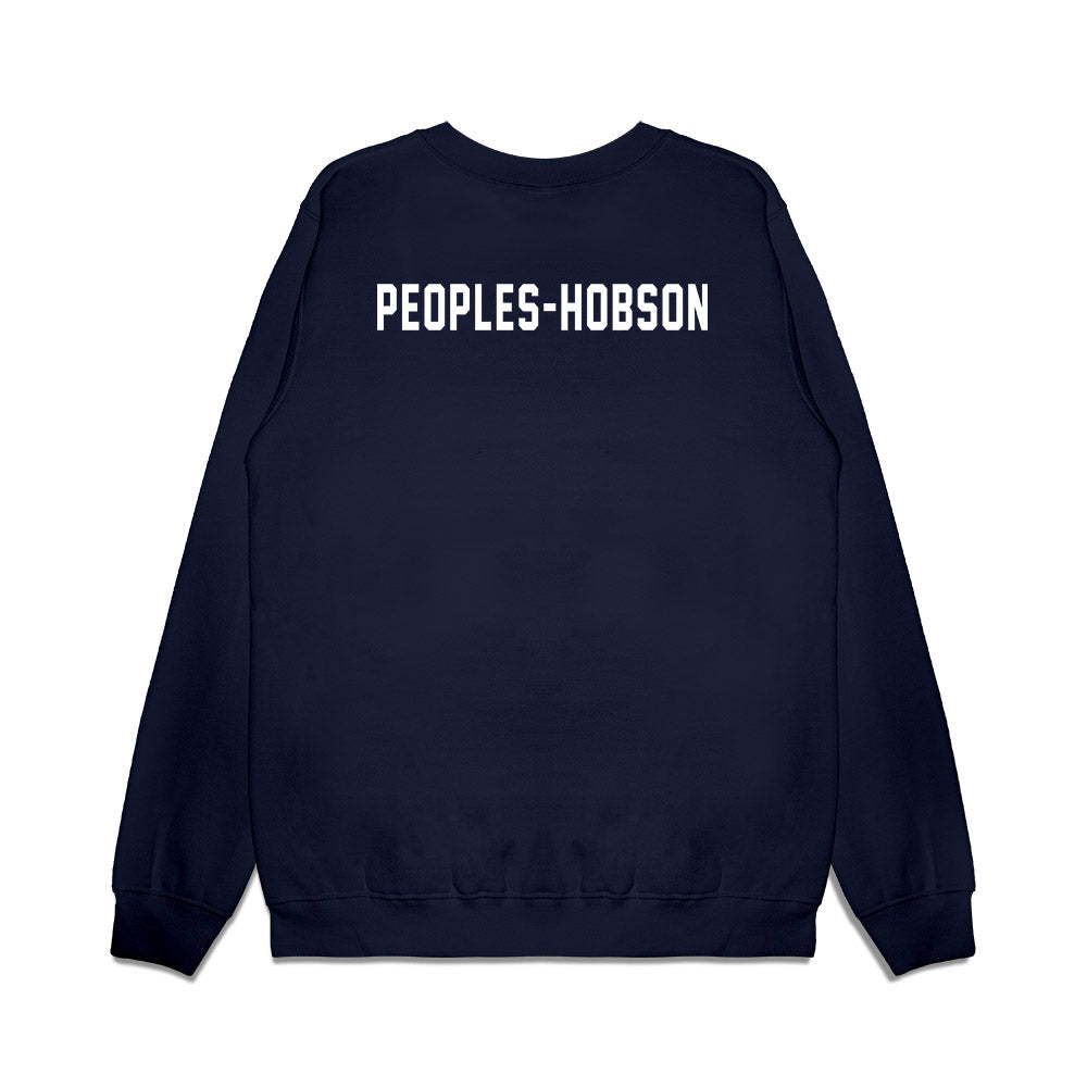 Howard - NCAA Men's Swimming & Diving : Vaughn Peoples-Hobson - Crewneck Sweatshirt-1