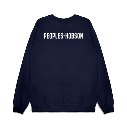 Howard - NCAA Men's Swimming & Diving : Vaughn Peoples-Hobson - Crewneck Sweatshirt-1