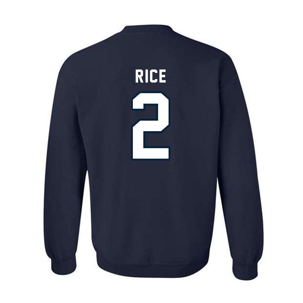 Howard - NCAA Men's Soccer : Onarae Rice - Crewneck Sweatshirt-1