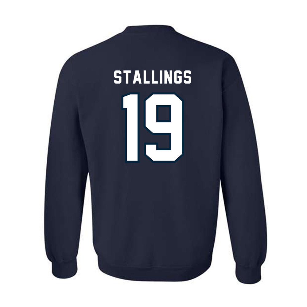 Howard - NCAA Men's Soccer : Roman Stallings - Crewneck Sweatshirt-1