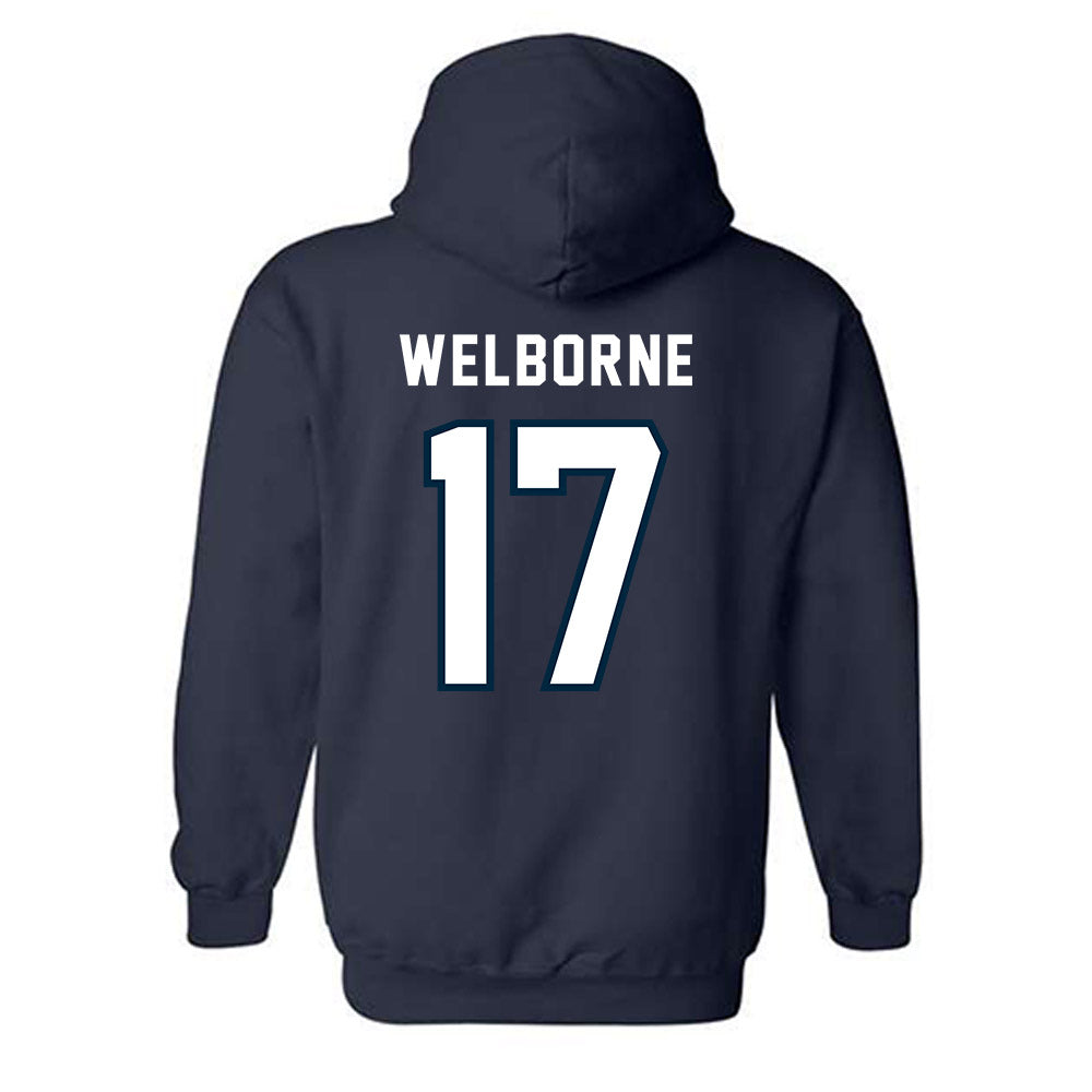 Howard - NCAA Men's Soccer : Rayce Welborne - Hooded Sweatshirt-1