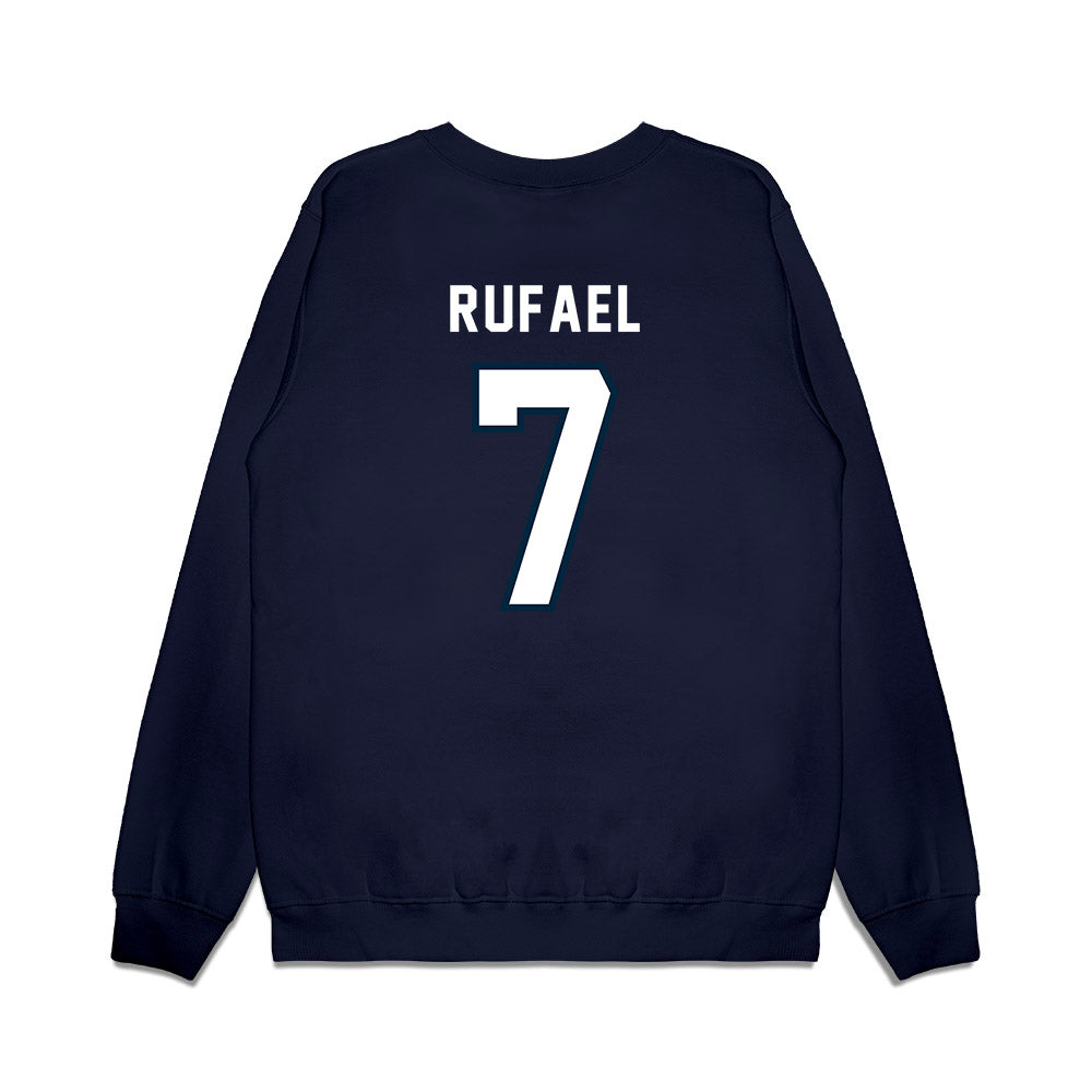 Howard - NCAA Men's Soccer : Christian Rufael - Crewneck Sweatshirt-1