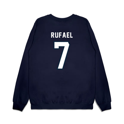 Howard - NCAA Men's Soccer : Christian Rufael - Crewneck Sweatshirt-1