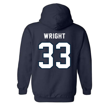 Howard - NCAA Women's Volleyball : Kennedi Wright - Hooded Sweatshirt-1