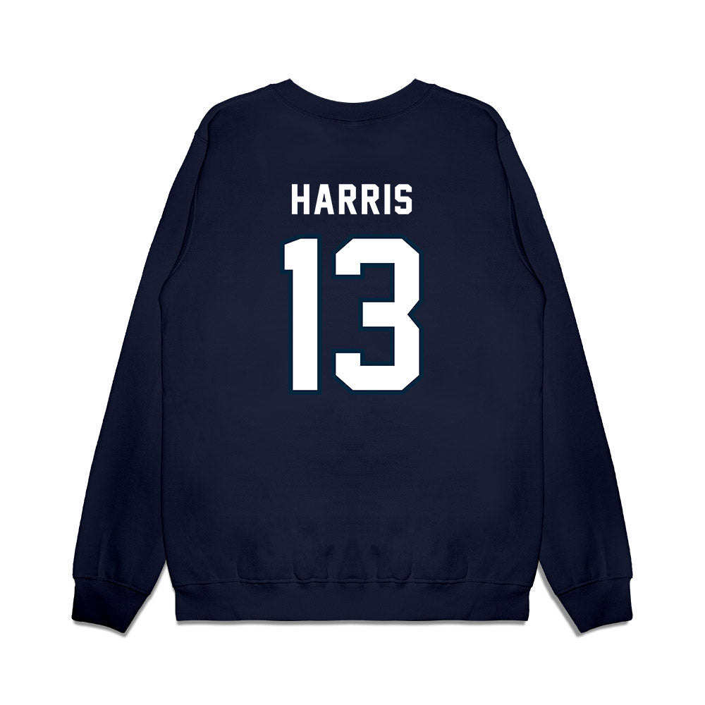 Howard - NCAA Men's Soccer : Justin Harris - Crewneck Sweatshirt-1