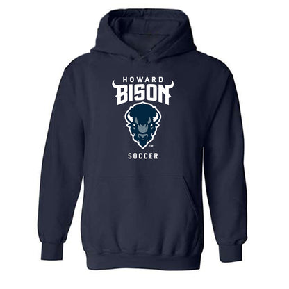 Howard - NCAA Men's Soccer : Liam Keiller - Hooded Sweatshirt-0