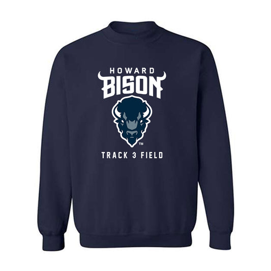 Howard - NCAA Women's Track & Field : Kinnidi Hampton - Crewneck Sweatshirt-0