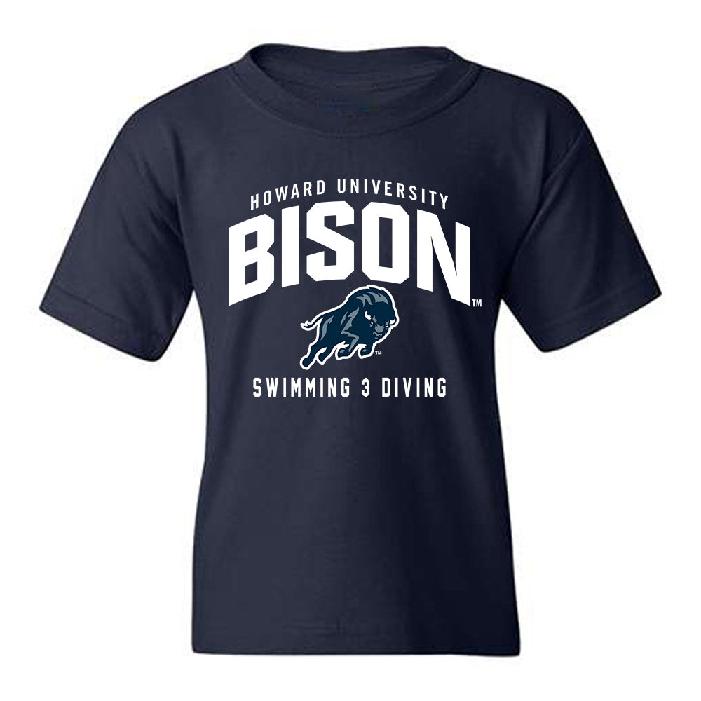 Howard - NCAA Men's Swimming & Diving : Mark Brown - Youth T-Shirt-0