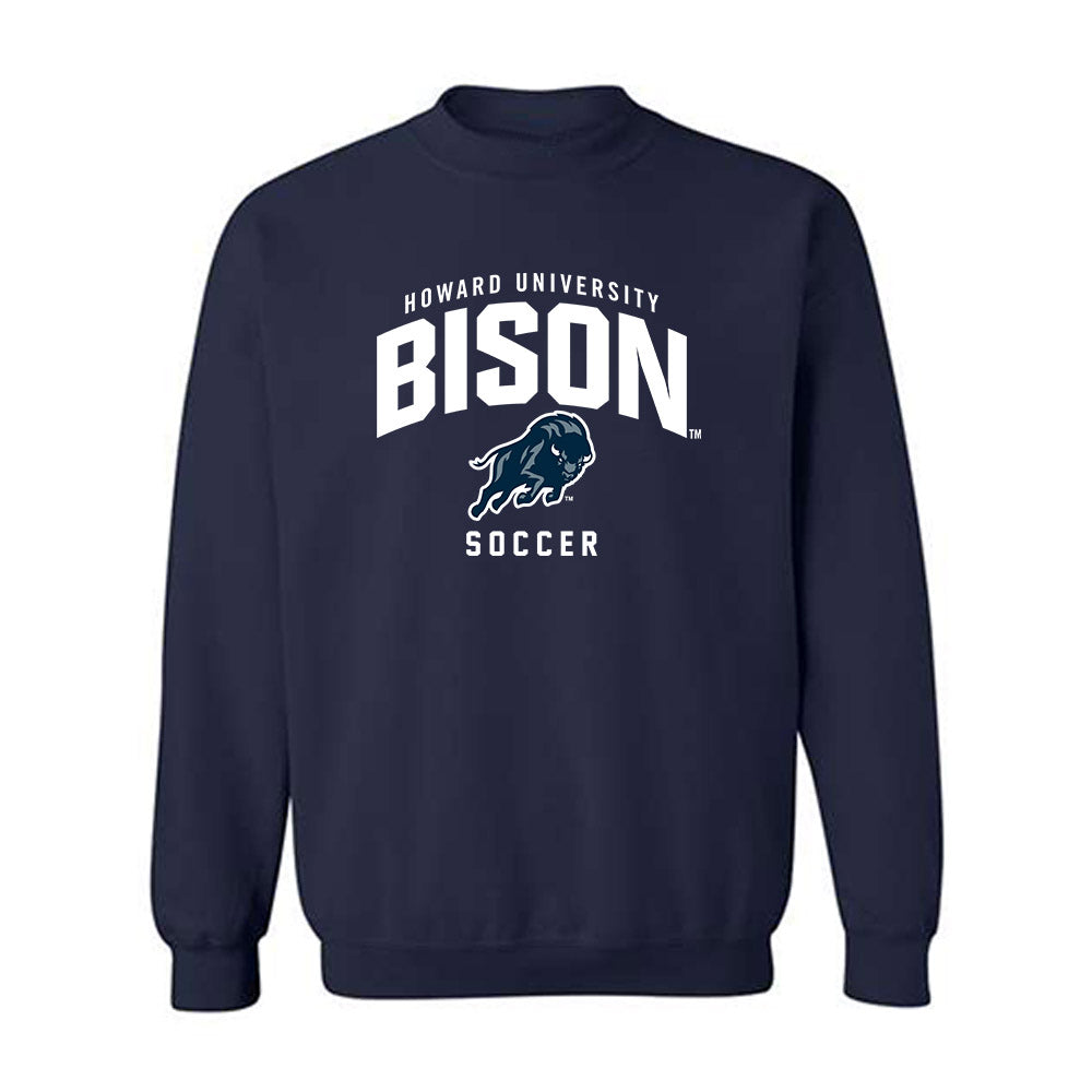 Howard - NCAA Men's Soccer : Maddox Christian - Crewneck Sweatshirt-0