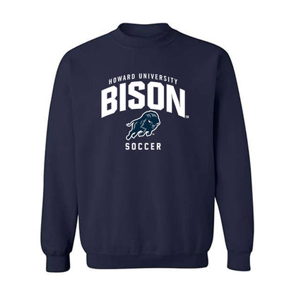 Howard - NCAA Men's Soccer : Maddox Christian - Crewneck Sweatshirt-0