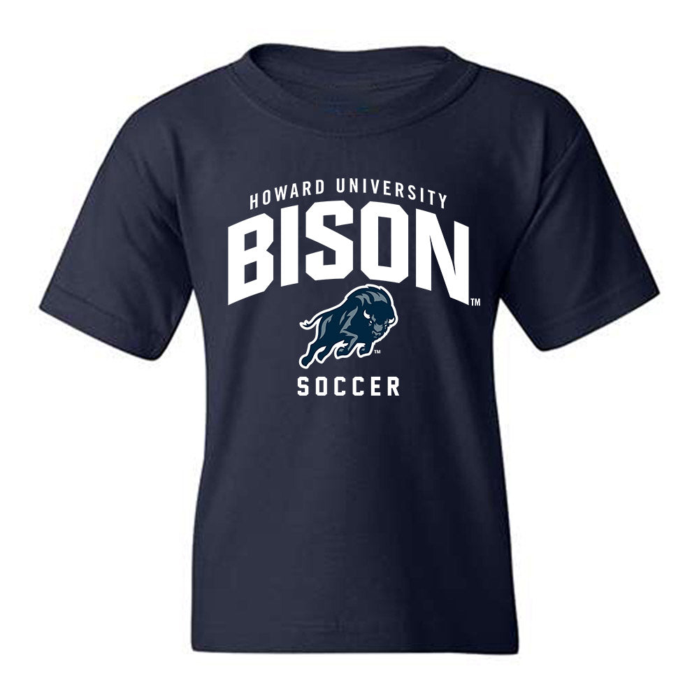 Howard - NCAA Men's Soccer : Christian Rufael - Youth T-Shirt-0