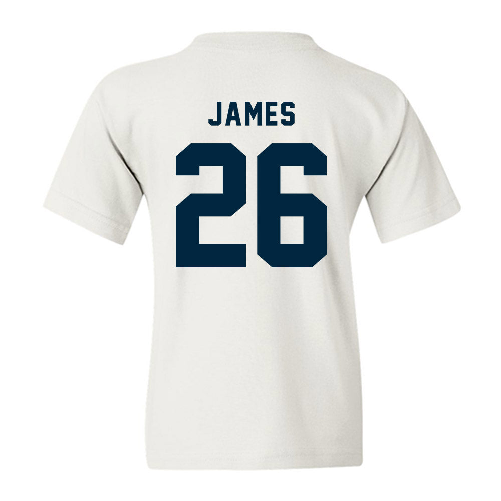 Howard - NCAA Women's Soccer : Samantha James - Youth T-Shirt-1