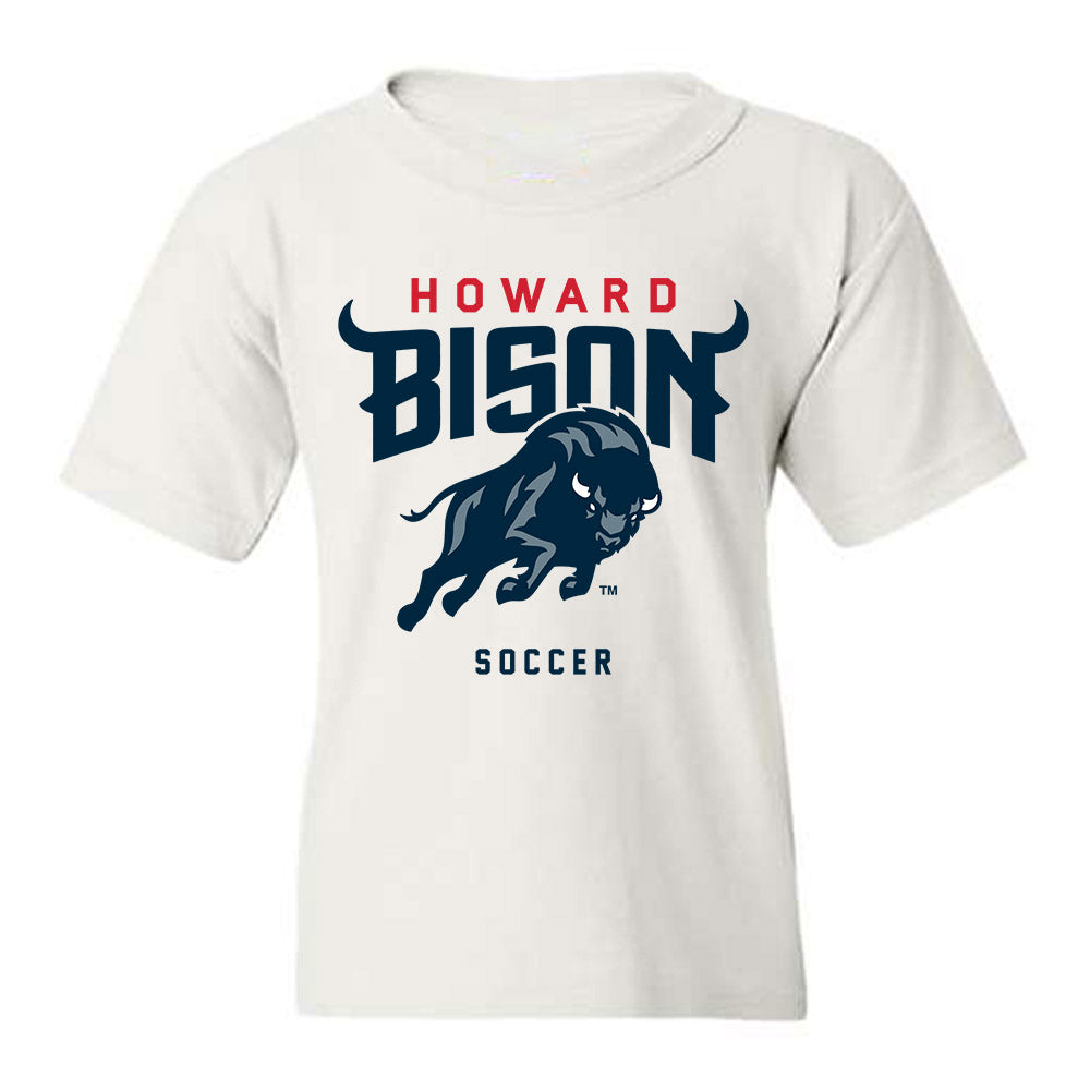 Howard - NCAA Men's Soccer : Maddox Christian - Youth T-Shirt-0