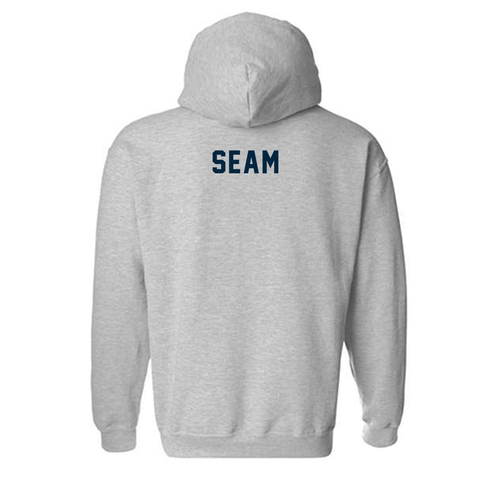 Howard - NCAA Women's Track & Field : Sarah Seam - Classic Shersey Hooded Sweatshirt-1