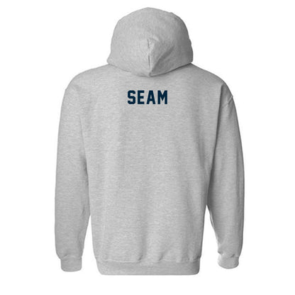 Howard - NCAA Women's Track & Field : Sarah Seam - Classic Shersey Hooded Sweatshirt-1