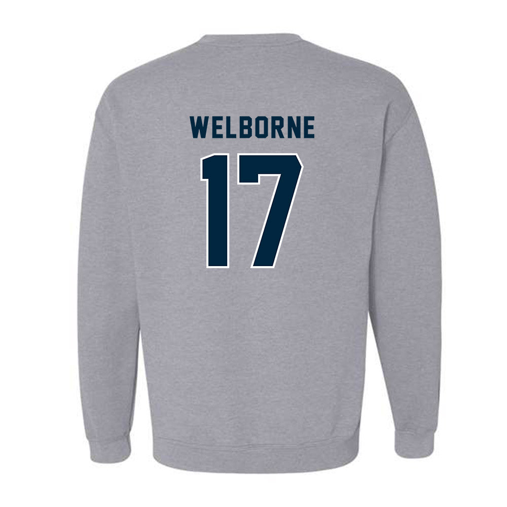 Howard - NCAA Men's Soccer : Rayce Welborne - Classic Shersey Crewneck Sweatshirt-1