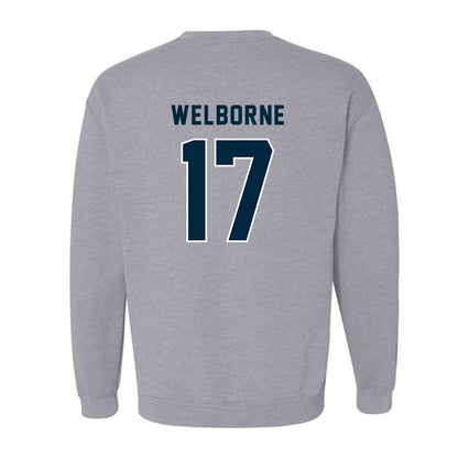 Howard - NCAA Men's Soccer : Rayce Welborne - Classic Shersey Crewneck Sweatshirt-1
