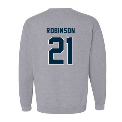 Howard - NCAA Men's Soccer : Naim Robinson - Classic Shersey Crewneck Sweatshirt-1