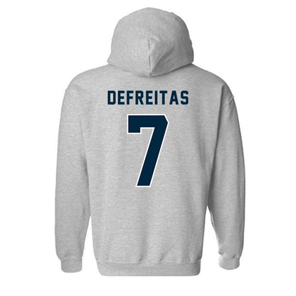 Howard - NCAA Women's Soccer : Jaileen Defreitas - Classic Shersey Hooded Sweatshirt-1