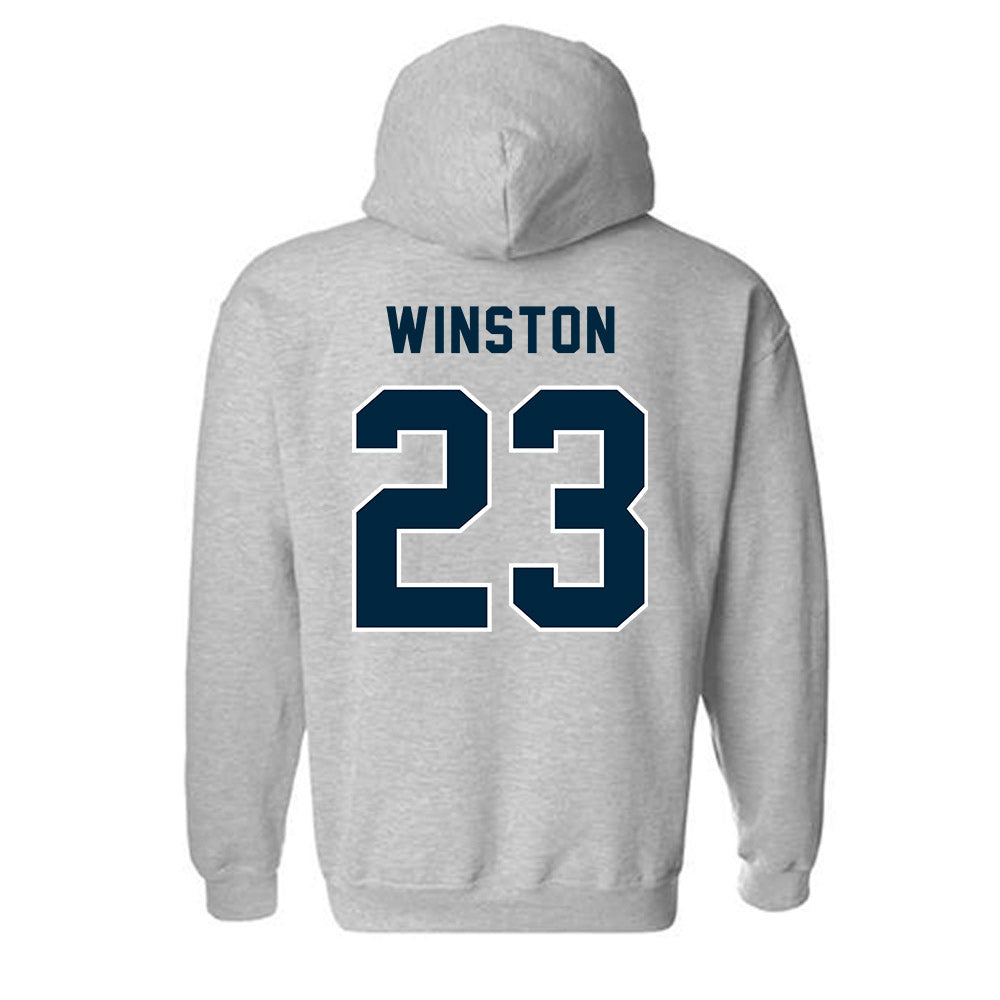 Howard - NCAA Men's Soccer : Jonathan Winston - Classic Shersey Hooded Sweatshirt-1