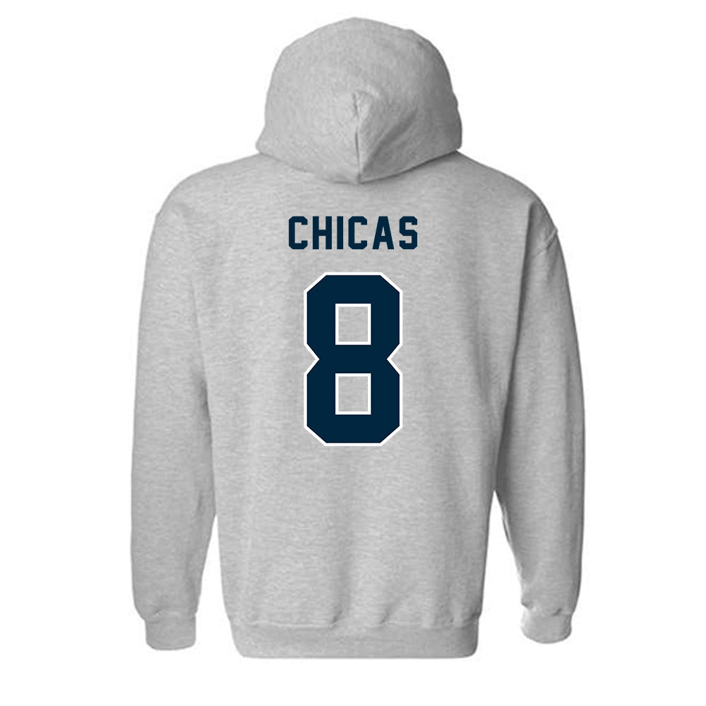 Howard - NCAA Men's Soccer : Axel Chicas - Classic Shersey Hooded Sweatshirt-1