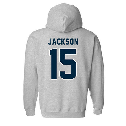 Howard - NCAA Football : Zaden Jackson - Classic Shersey Hooded Sweatshirt-1
