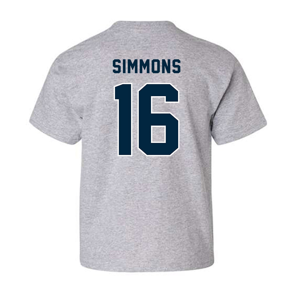 Howard - NCAA Men's Soccer : Zach Simmons - Classic Shersey Youth T-Shirt-1