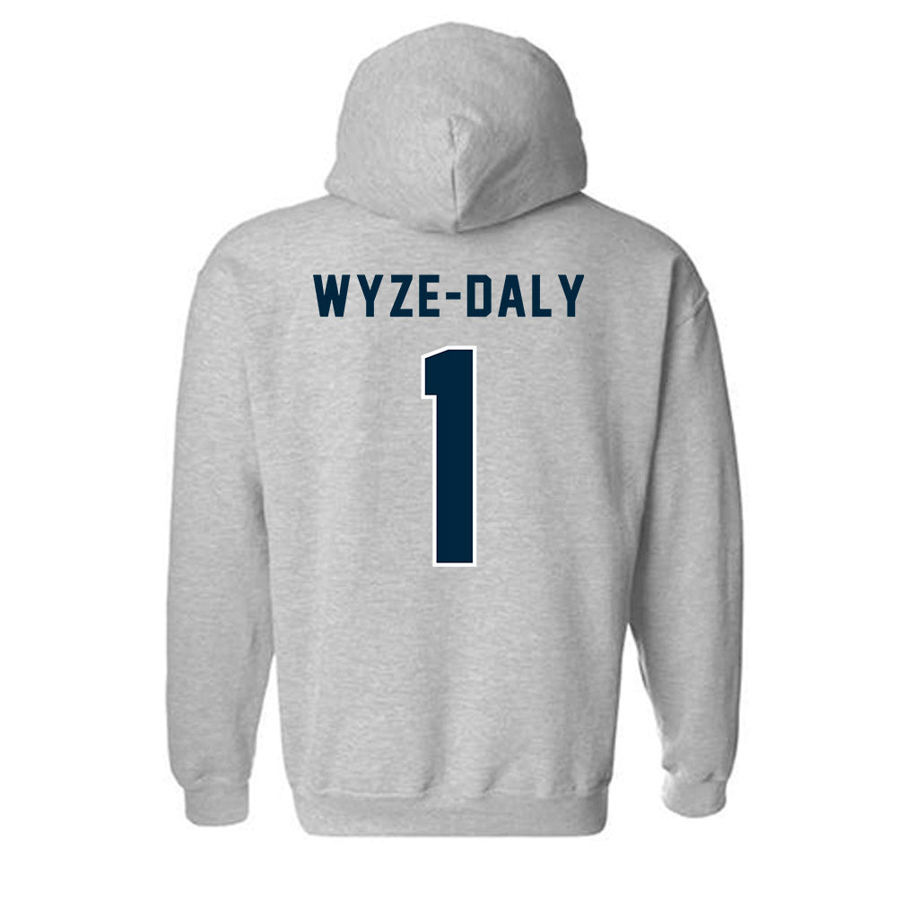 Howard - NCAA Men's Soccer : Ireal Wyze-Daly - Classic Shersey Hooded Sweatshirt-1