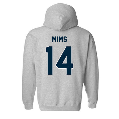 Howard - NCAA Men's Soccer : Justin Mims - Classic Shersey Hooded Sweatshirt-1