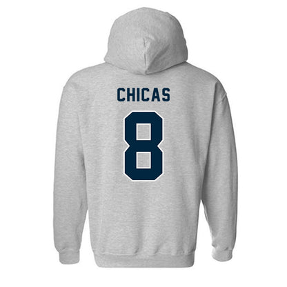 Howard - NCAA Men's Soccer : Axel Chicas - Classic Shersey Hooded Sweatshirt-1