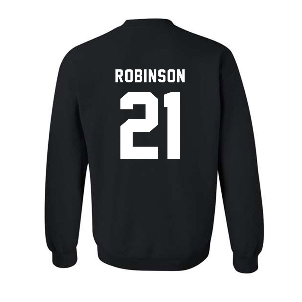 Howard - NCAA Men's Soccer : Naim Robinson - Classic Shersey Crewneck Sweatshirt-1