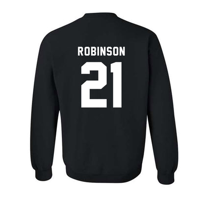 Howard - NCAA Men's Soccer : Naim Robinson - Classic Shersey Crewneck Sweatshirt-1