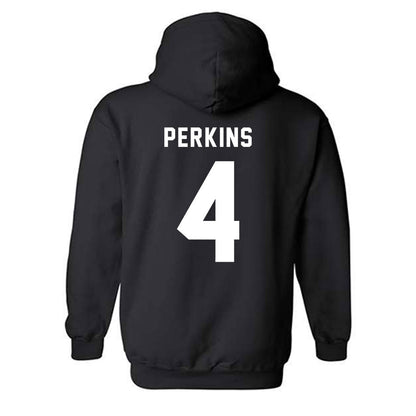Howard - NCAA Men's Soccer : Louis Perkins - Classic Shersey Hooded Sweatshirt-1