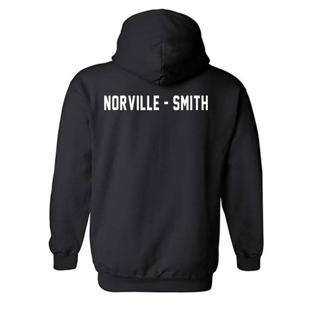 Howard - NCAA Women's Swimming & Diving : Seannia Norville - Smith - Classic Shersey Hooded Sweatshirt-1
