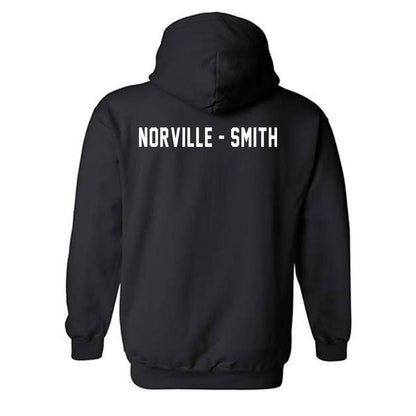 Howard - NCAA Women's Swimming & Diving : Seannia Norville - Smith - Classic Shersey Hooded Sweatshirt-1