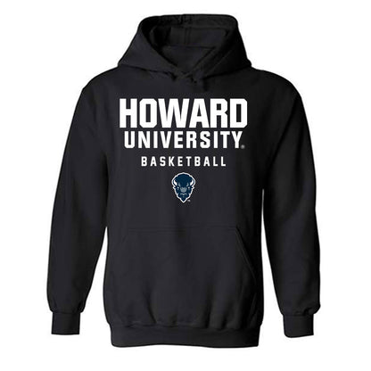 Howard - NCAA Men's Basketball : Brannon Powell - Classic Shersey Hooded Sweatshirt-0