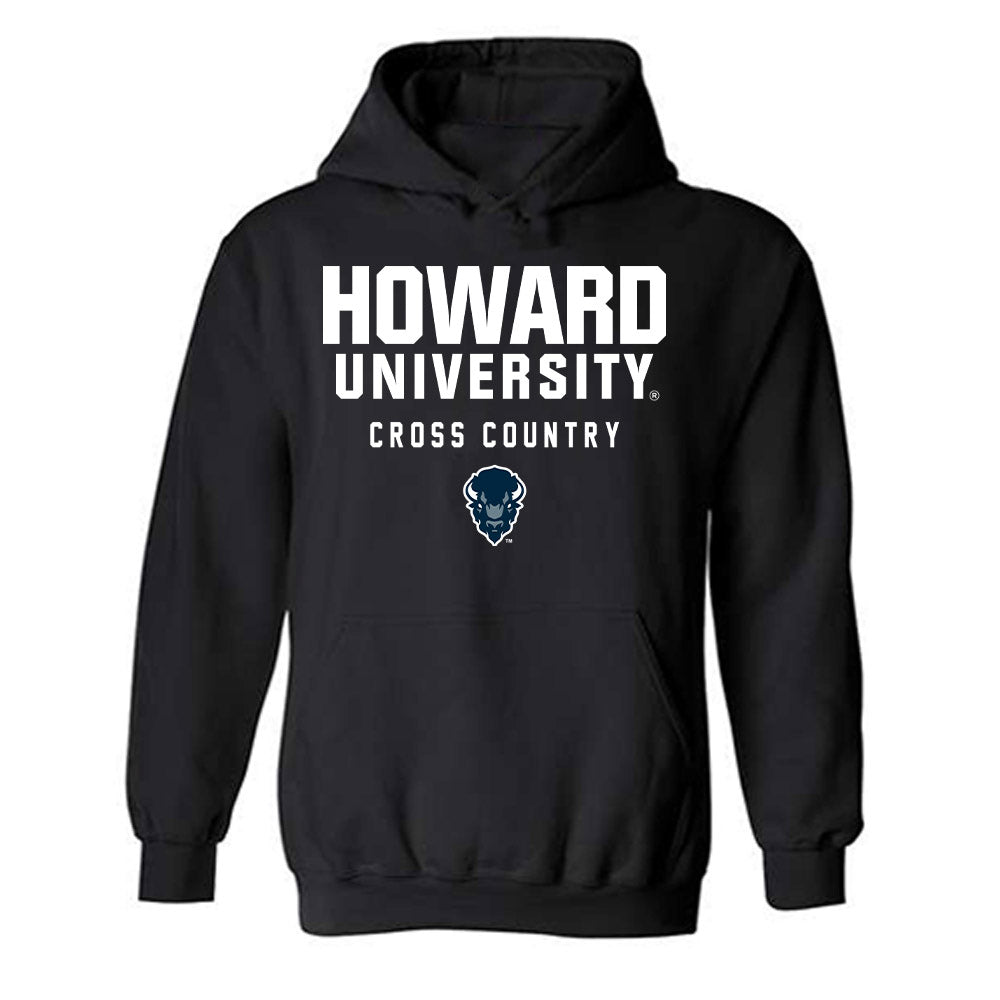 Howard - NCAA Men's Cross Country : Adams Odhiambo - Classic Shersey Hooded Sweatshirt-0