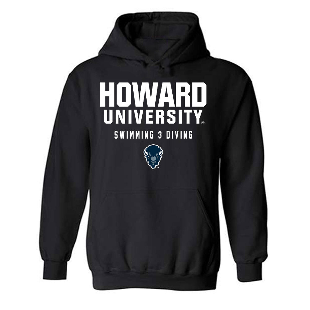 Howard - NCAA Women's Swimming & Diving : Zuilda Nwaeze - Classic Shersey Hooded Sweatshirt-0
