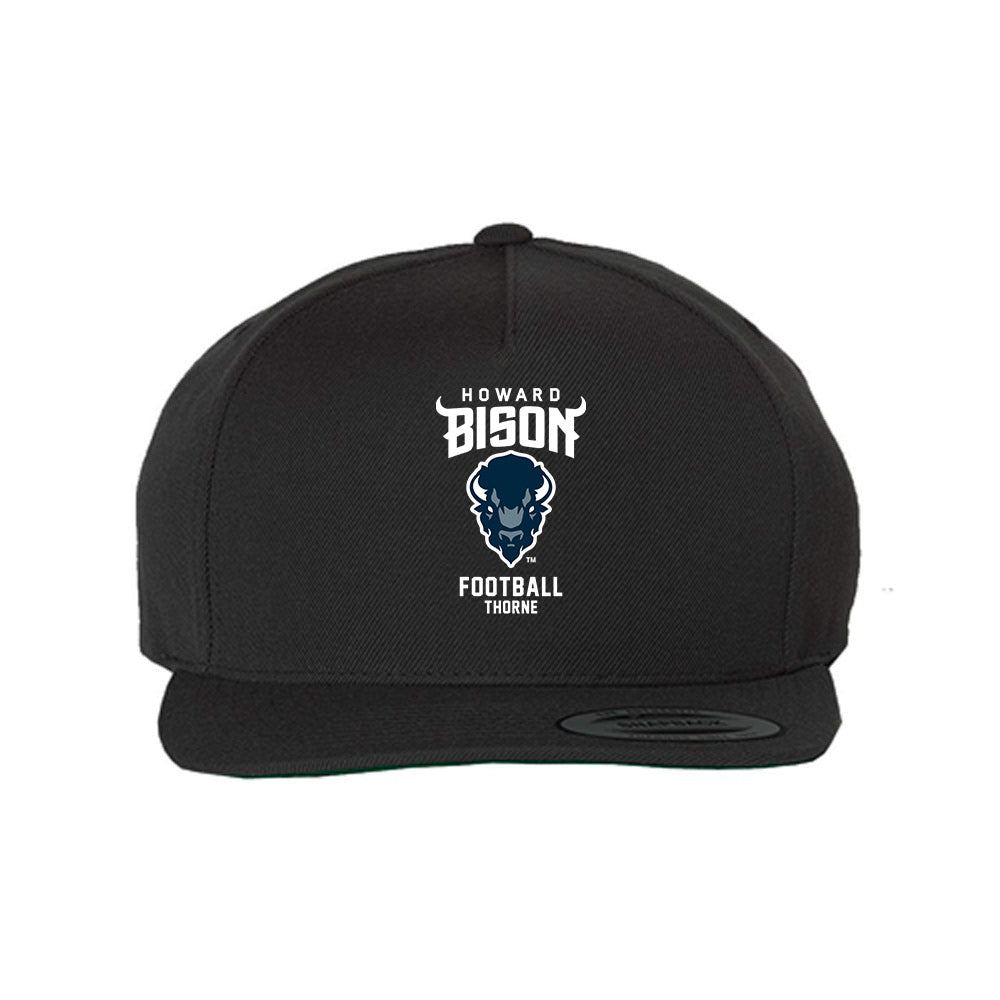 Howard - NCAA Football : Masiah Thorne - Snapback Hat-0
