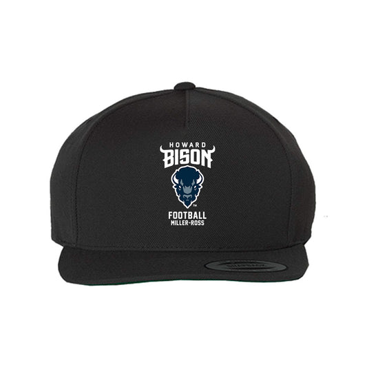 Howard - NCAA Football : Drevon Miller-Ross - Snapback Hat-0