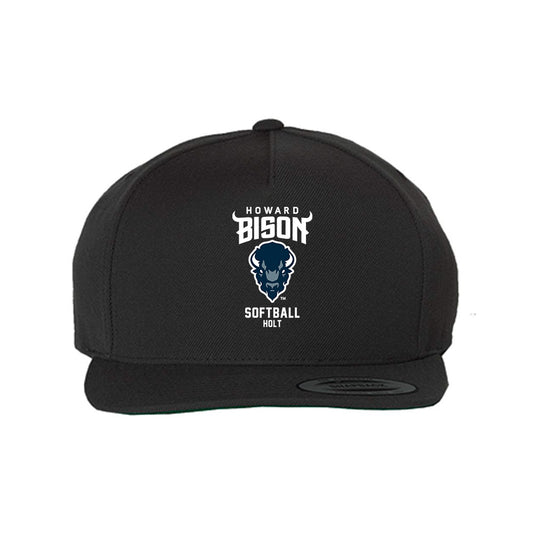 Howard - NCAA Softball : Jada Holt - Snapback Hat-0
