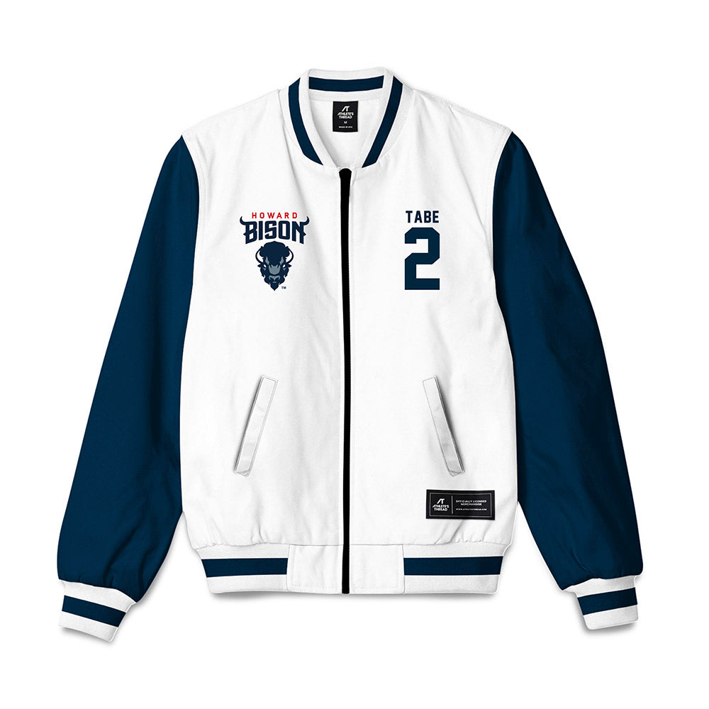 Howard - NCAA Football : Joseph Tabe - Bomber Jacket-0