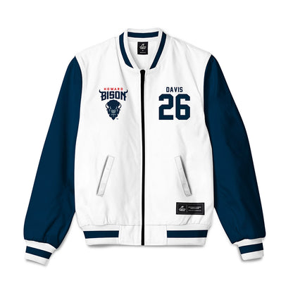 Howard - NCAA Women's Lacrosse : Ryan Davis - Bomber Jacket-0